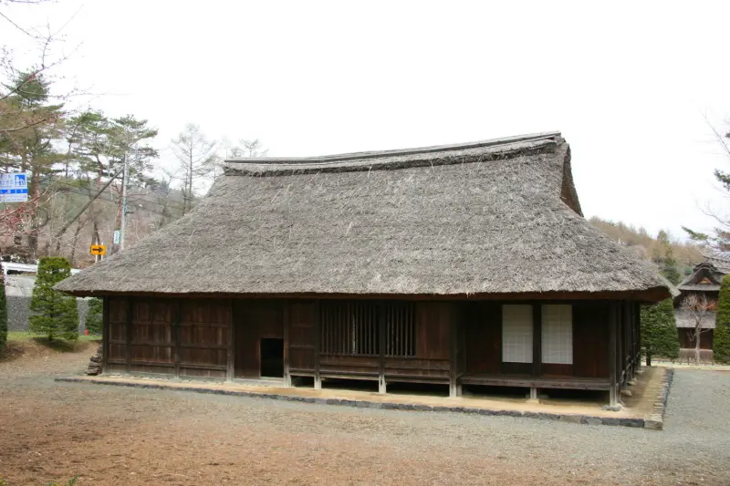 江戸時代中期の１７０７年に建てられた旧宮下家住宅