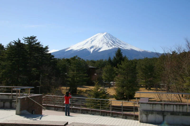 晴れていると富士山を目の前に眺められるビューポイント