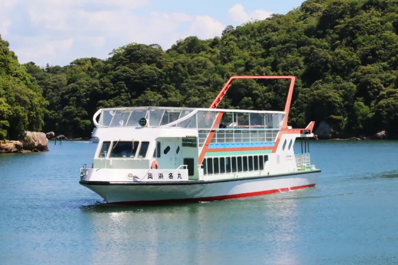 人気の観光スポットとなっている浜名湖遊覧船 