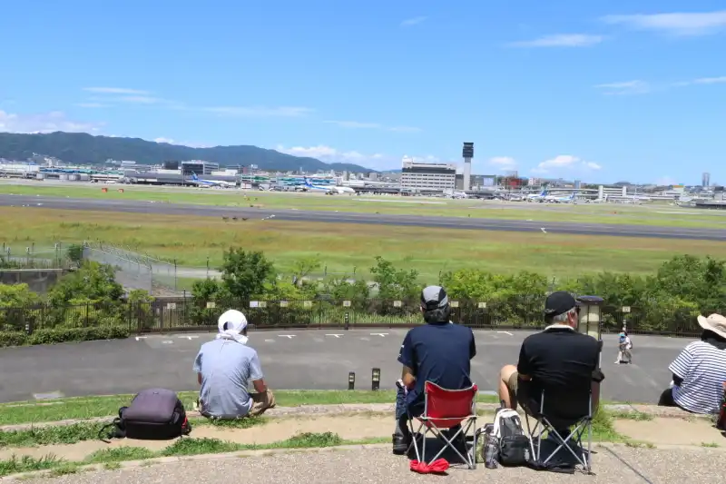 園内の最北端にあり、訪れる人は少ない展望台「大空の丘」