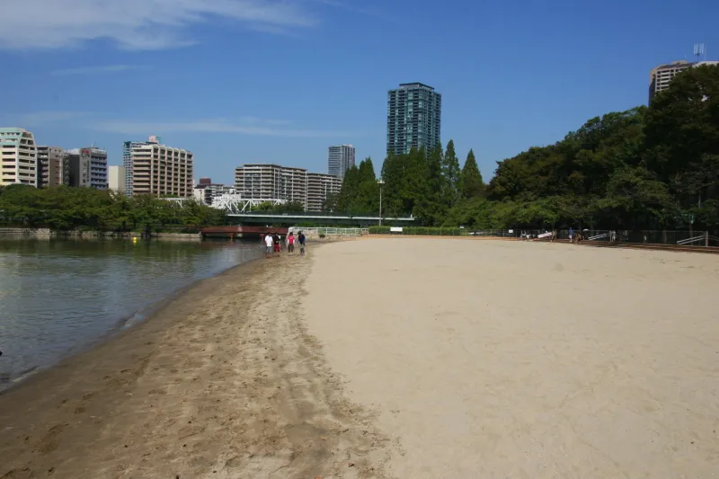 水都大阪プロジェクトとして整備した大阪ふれあいの水辺