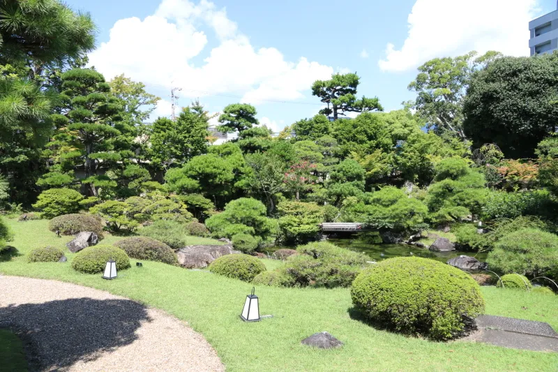 七代目・小川治兵衛が造園した広さ６５０坪の日本庭園