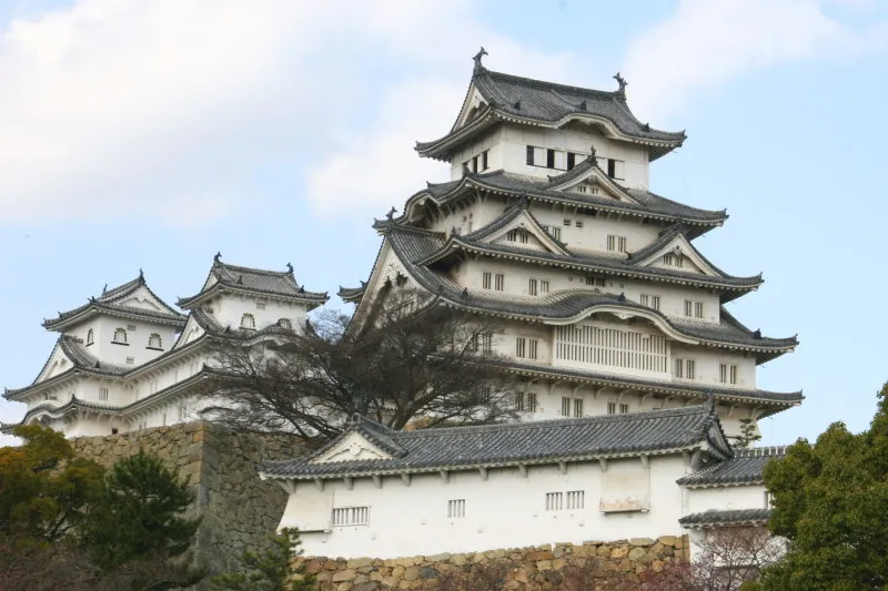 平成の大修理の前に撮った姫路城の天守閣