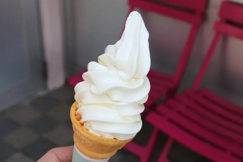 神戸六甲牧場の人気メニューは濃厚ソフトクリーム