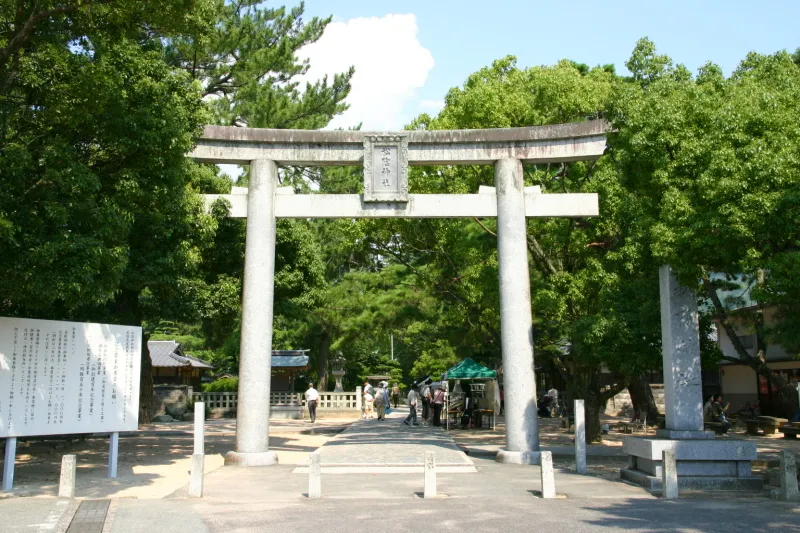 １９０７年に創建した吉田松陰をまつる松陰神社 
