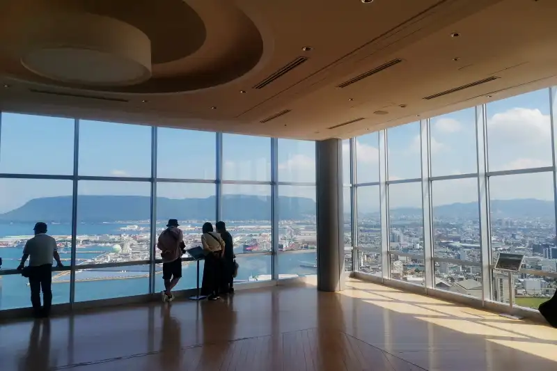 高松シンボルタワーの展望台