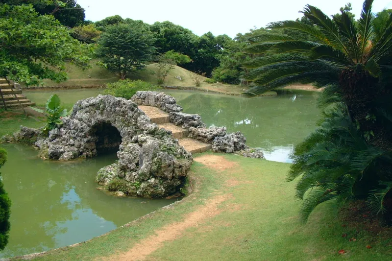 琉球王家の別邸として造られた回遊式庭園