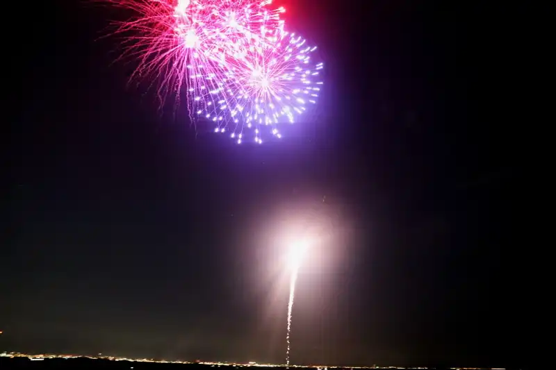 7月29日の万博ミニ花火