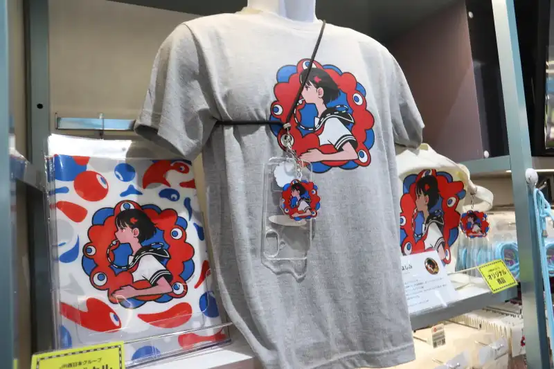 イラストレーター「美好よしみ」のコラボグッズ7種類を販売
