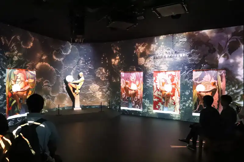 世界に影響を与えるベルギーの医療を紹介する映像シアター
