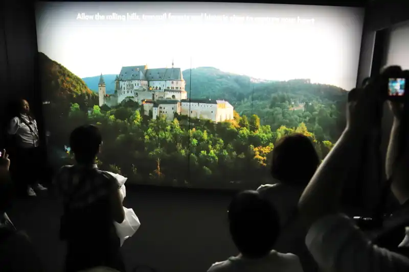 ルクセンブルクの歴史や自然を紹介する最初の映像ブーム