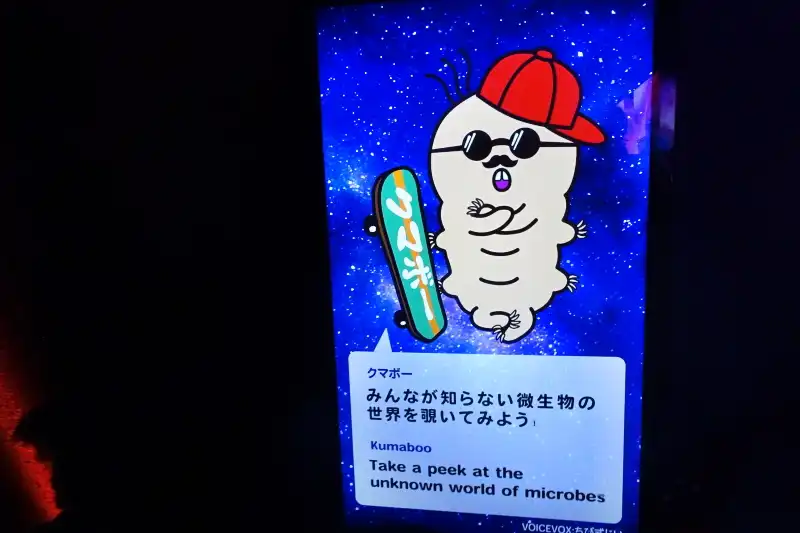 クマムシをモチーフにしたオリジナルキャラクター「クマボー」