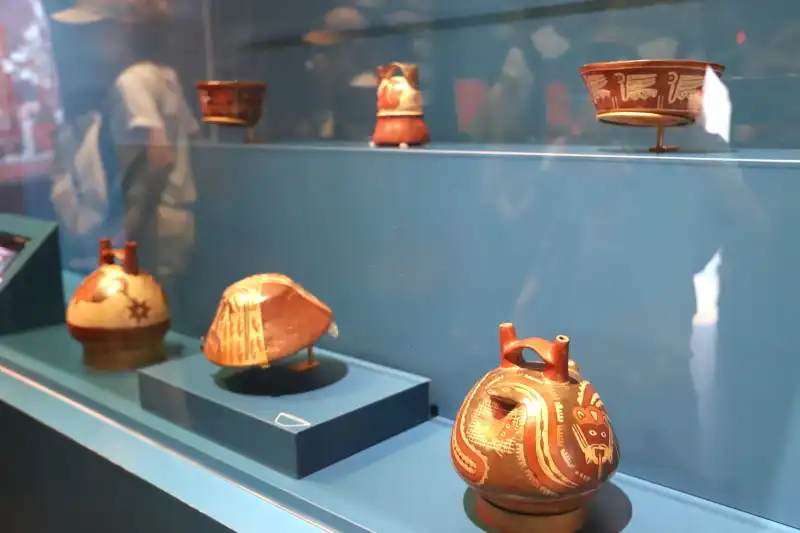 １５００年前の遺物を見学でき、ナスカ文明を知れる貴重な展示