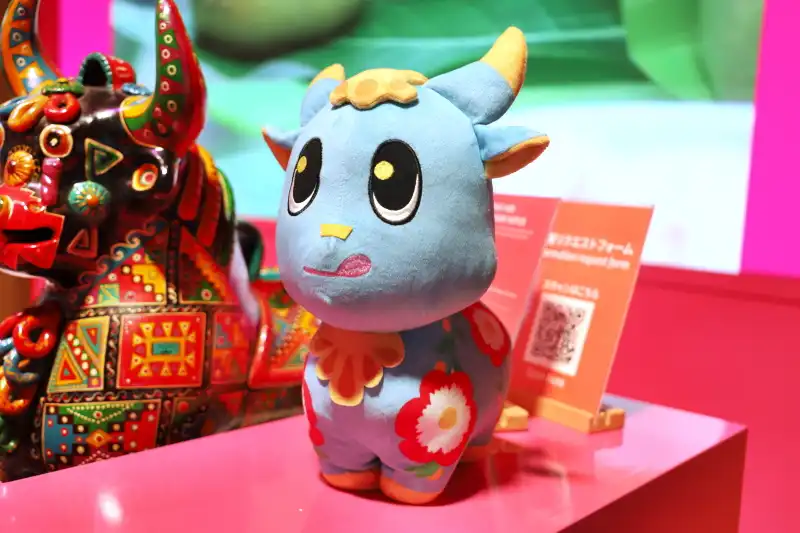 ペルーパビリオンの公式マスコット「プカラちゃん」