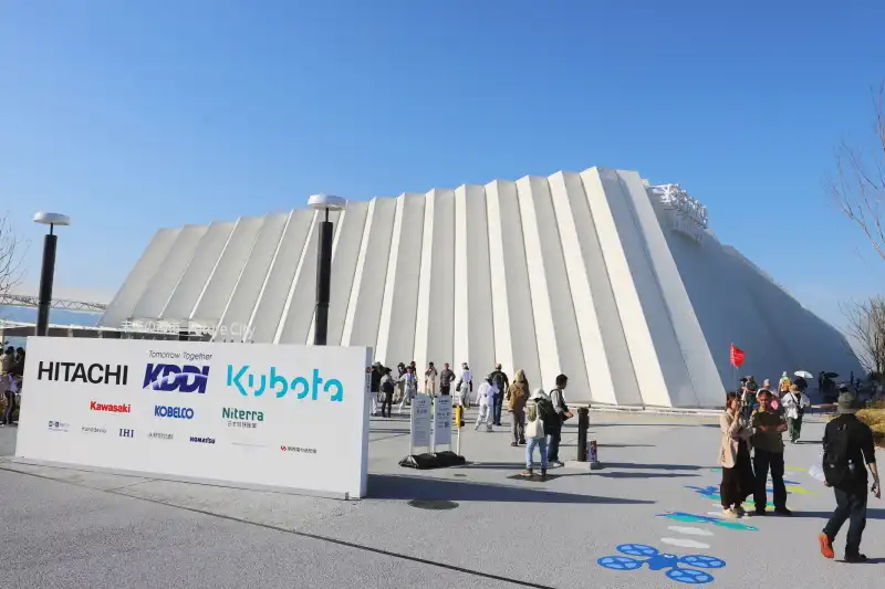 全長150m、万博最大規模を誇る、未来の都市パビリオン