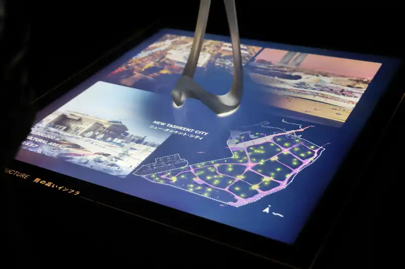 首都の新しい都市プロジェクトが進むニュータシケントシティ