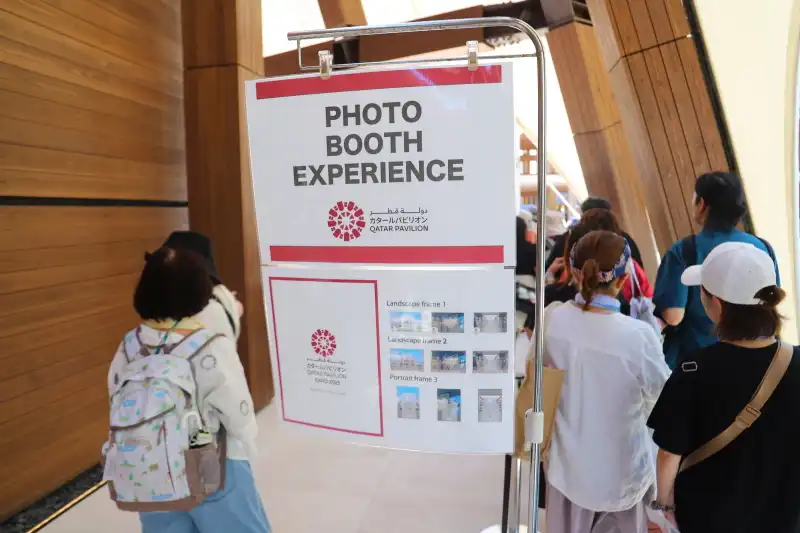 背景を選びオリジナル写真が作れるフォトブース