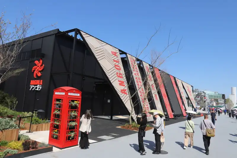 万博の外観デザインで金賞を受賞したアンゴラパビリオン